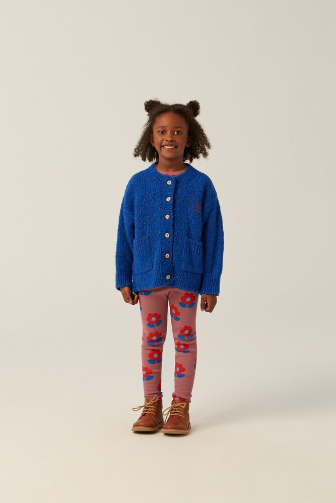 The Campamento Big Flowers Purple Leggings The Campamento Big Flowers Purple Leggings