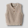 Lil Atelier 13249480 NBMROKKO KNIT VEST LIL OXFORD TAN Lil Atelier 13249480 NBMROKKO KNIT VEST LIL OXFORD TAN