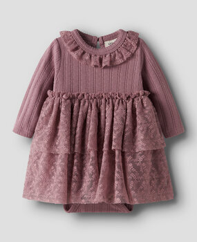 Lil Atelier 13248978 NBFROBELLE LS BODY DRESS LIL Purple Lil Atelier 13248978 NBFROBELLE LS BODY DRESS LIL Purple