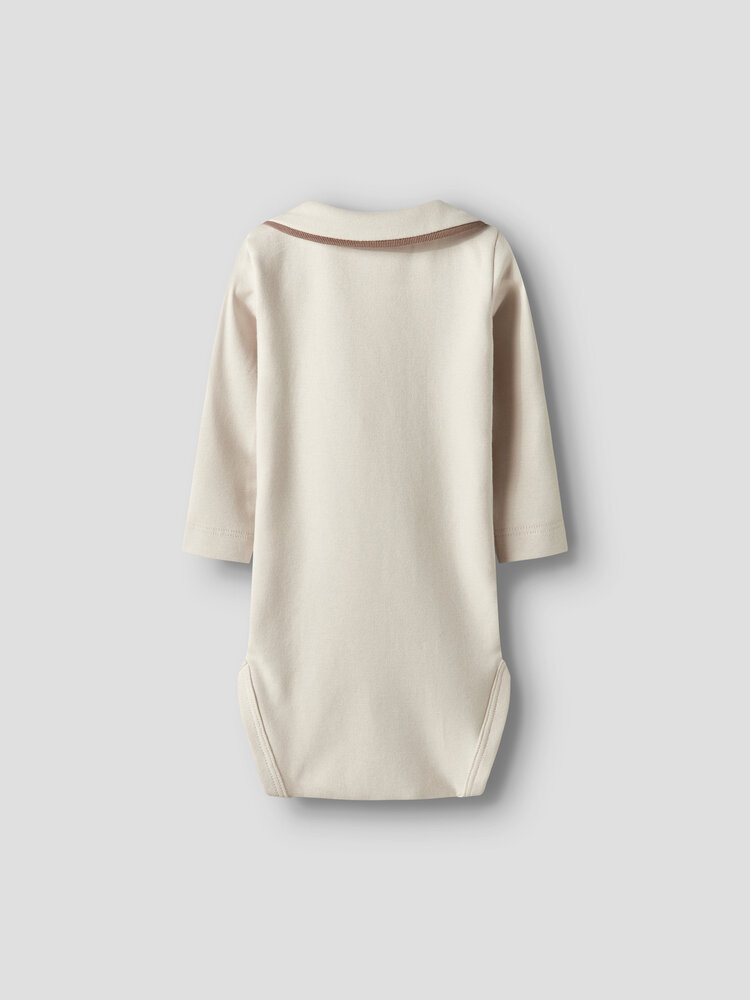 Lil Atelier 13249037 NBMFUNDO LIO LS SLIM BODY LIL White