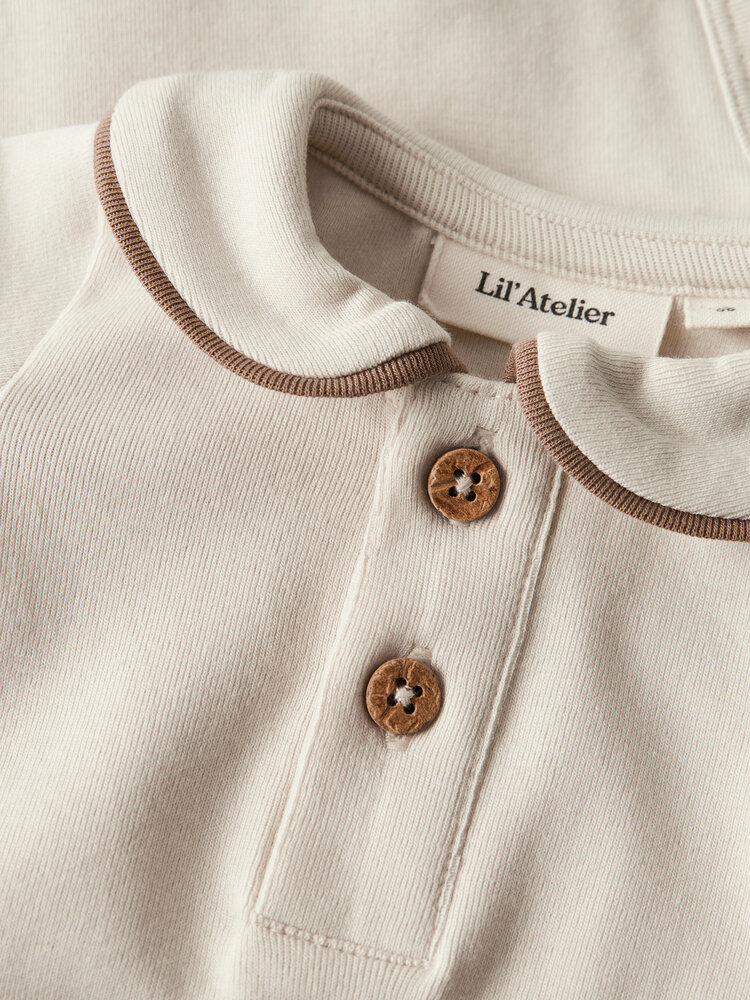 Lil Atelier 13249037 NBMFUNDO LIO LS SLIM BODY LIL White