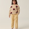The Campamento Flowers Ecru Jumper The Campamento Flowers Ecru Jumper