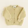 Hvid Cardigan Inga - Light Yellow Hvid Cardigan Inga - Light Yellow