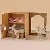 Maileg Ballet mice in dance studio - Little sister and brother Maileg Ballet mice in dance studio - Little sister and brother
