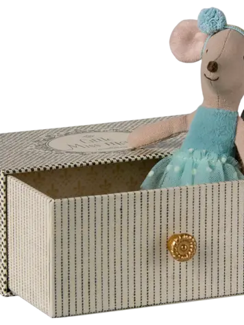 Maileg 17-5104-00 Dance mouse in daybed - little sister