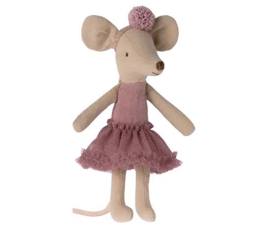 Maileg Ballerina mouse - Big sister - Heather Maileg Ballerina mouse - Big sister - Heather