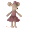 Maileg Ballerina mouse - Big sister - Heather Maileg Ballerina mouse - Big sister - Heather