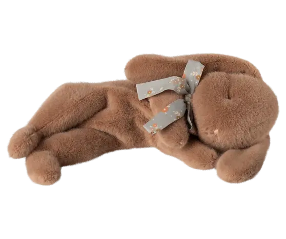 Maileg Sleeping bunny plush, Small - Soft brown Maileg Sleeping bunny plush, Small - Soft brown