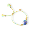 Love Issue Armband Happy Smiley Dark Blue Green Love Issue Armband Happy Smiley Dark Blue Green