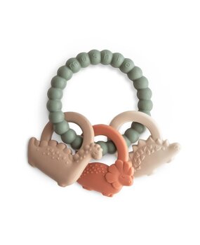 Mushie Teething ring Dino Mushie Teething ring Dino