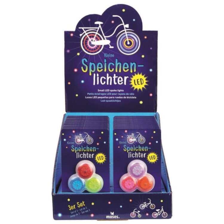 Moses Spaakverlichting LED rond 3 stuks