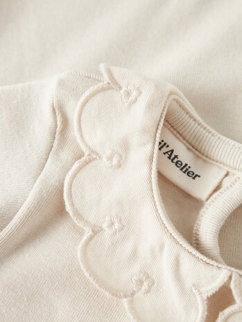 Lil Atelier 13253484 NBFFUNDO LUS LS SLIM BODY LIL White Lil Atelier 13253484 NBFFUNDO LUS LS SLIM BODY LIL White