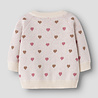 Lil Atelier 13236718 NBFSARAN LS KNIT CARD HEART LIL White Lil Atelier 13236718 NBFSARAN LS KNIT CARD HEART LIL White