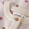 Lil Atelier 13236718 NBFSARAN LS KNIT CARD HEART LIL White Lil Atelier 13236718 NBFSARAN LS KNIT CARD HEART LIL White