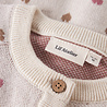 Lil Atelier 13236728 NMFSARAN LS KNIT CARD HEART LIL White Lil Atelier 13236728 NMFSARAN LS KNIT CARD HEART LIL White