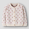 Lil Atelier 13236728 NMFSARAN LS KNIT CARD HEART LIL White Lil Atelier 13236728 NMFSARAN LS KNIT CARD HEART LIL White
