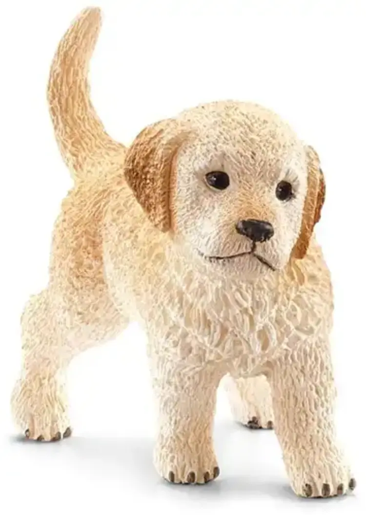 Schleich Farm World Golden Retriever puppy