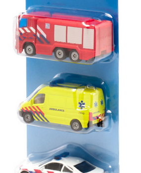 Siku Hulpverlenersset (Politie, Brandweer, Ambulance) 3-delig Nederland