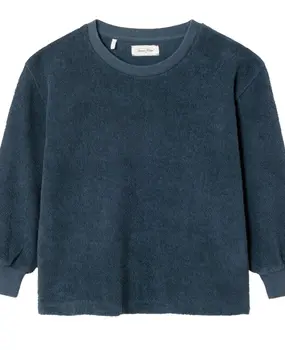 American Vintage Sweater Bobypark Obscurite / Darkness