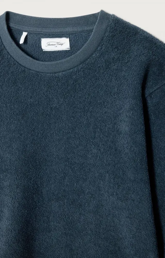American Vintage Sweater Bobypark Obscurite / Darkness American Vintage Sweater Bobypark Obscurite / Darkness