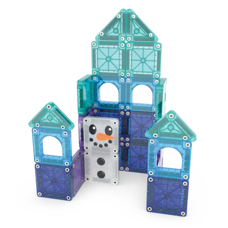 Magna Tiles magnetische tegels winter wonder micromags travel set 26 st Magna Tiles magnetische tegels winter wonder micromags travel set 26 st