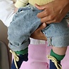 Hvid Booties - Blue/Grass Hvid Booties - Blue/Grass