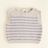 Hvid Harvey vest - Cream/Lilac Hvid Harvey vest - Cream/Lilac