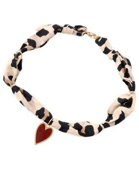 Love Issue Twilly Necklace - Leopard Love Issue Twilly Necklace - Leopard
