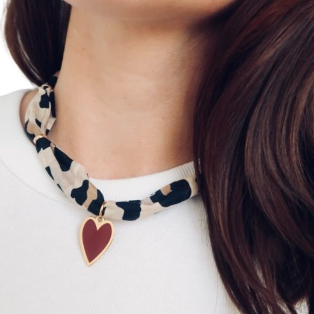 Love Issue Twilly Ketting - Leopard Love Issue Twilly Ketting - Leopard