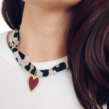 Love Issue Twilly Ketting - Leopard Love Issue Twilly Ketting - Leopard