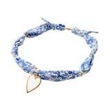 Love Issue Twilly Ketting - Blue bouquet