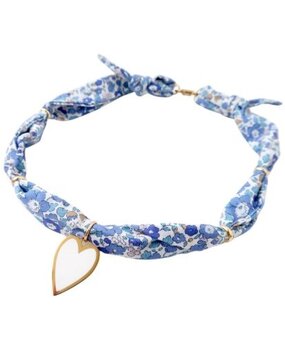 Love Issue Twilly Necklace - Blue bouquet Love Issue Twilly Necklace - Blue bouquet