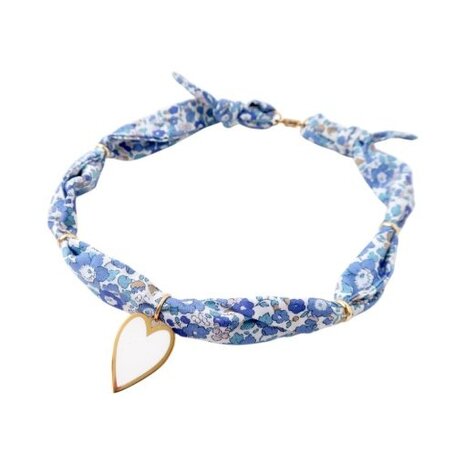 Love Issue Twilly Ketting - Blue bouquet Love Issue Twilly Ketting - Blue bouquet