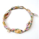 Love Issue Twilly Ketting - Pastel flowers