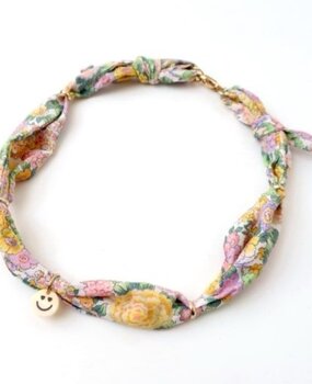 Love Issue Twilly Ketting - Pastel flowers