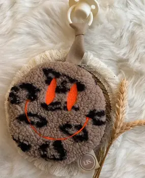 LIS Speenkoord Smiley - Leopard LIS Speenkoord Smiley - Leopard
