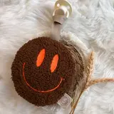 LIS Speenkoord Smiley - Bruin LIS Speenkoord Smiley - Bruin