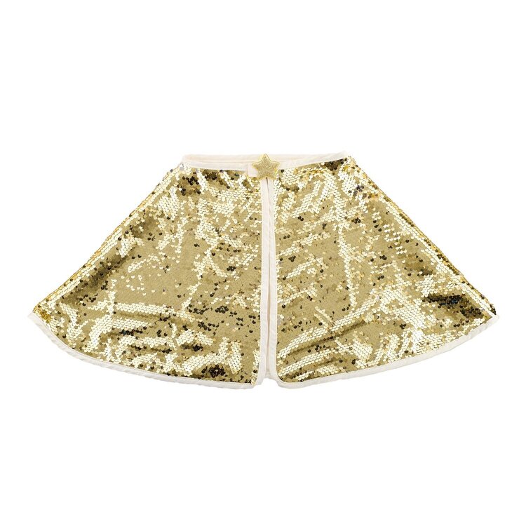 Rockahula Gold Sequin Cape