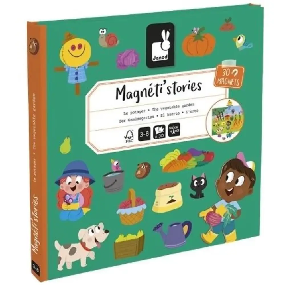 Janod Magneti Stories - Moestuin Janod Magneti Stories - Moestuin