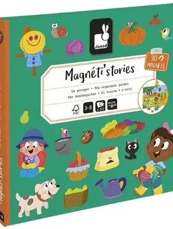 Janod Magneti Stories - Moestuin