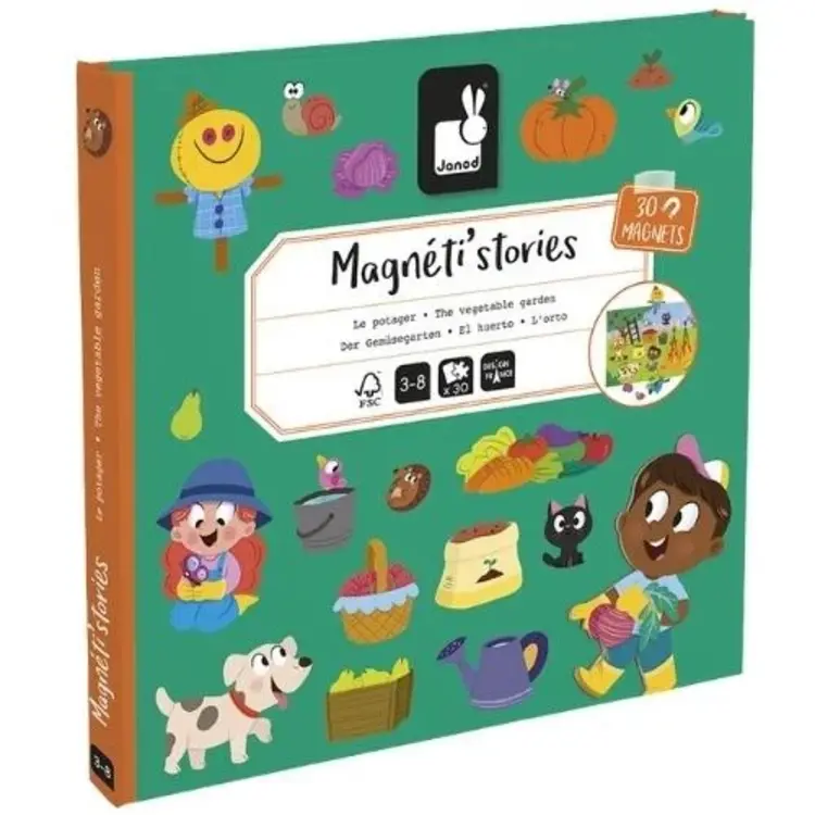 Janod Magneti Stories - Moestuin