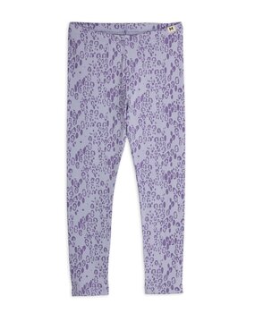 Mini Rodini Mini leopard aop leggings purple