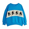 Mini Rodini Panther panel sweatshirt blue Mini Rodini Panther panel sweatshirt blue