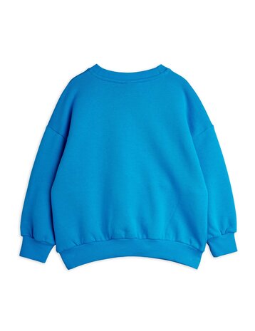 Mini Rodini blauwe sweater met panters