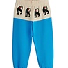 Mini Rodini Panther panel sweatpants blue