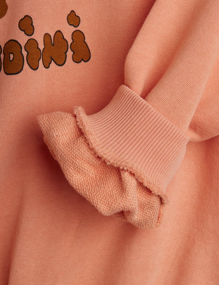 Mini Rodini doggies sweater met hondenprint roze