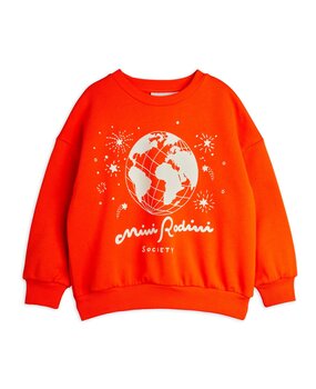 Mini Rodini Mini Rodini society sp sweatshirt red