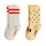 Mini Rodini Doggie 2-pack baby socks Mini Rodini Doggie 2-pack baby socks