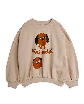 Mini Rodini Doggies sp sweatshirt grey