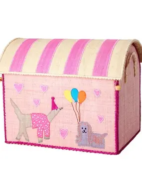 Rice Raffia opbergmand medium Party Theme